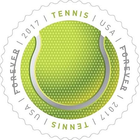 100 Tennis Forever Stamps Unused Postage Stamp for Mailing